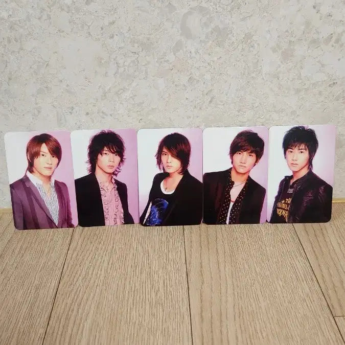 [BUNJANG] DBSK (5 Members) Fanmade Photocard Set (Autographed Back) / [팬메이드] 동방신기 5인 고화질 포토카드 5종 세트 (사인 뒷면)