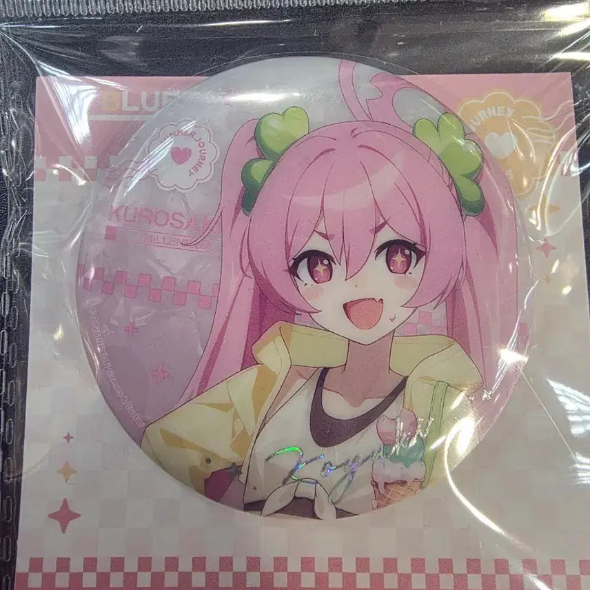 [BUNJANG] Blue Archive Millennium Summer Kurosaki Koyuki Can Badge / 블루아카이브 밀레니엄의 여름 쿠로사키 코유키 캔뱃지