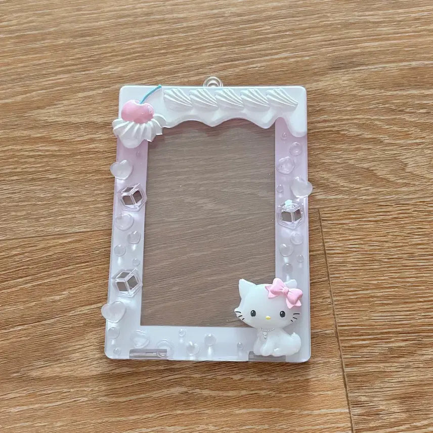 [BUNJANG] Sanrio My Melody Cream Soda Photocard Holder / 산리오 챠미키티 포카홀더 엔조이아이돌 크림소다 포카홀더