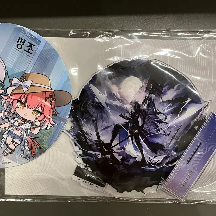 [BUNJANG] Kakarot Akryl Geumhee Jangri Fan Bundle Set / 명조 신촌 팝업 카카루 아크릴 금희 장리 부채 일괄