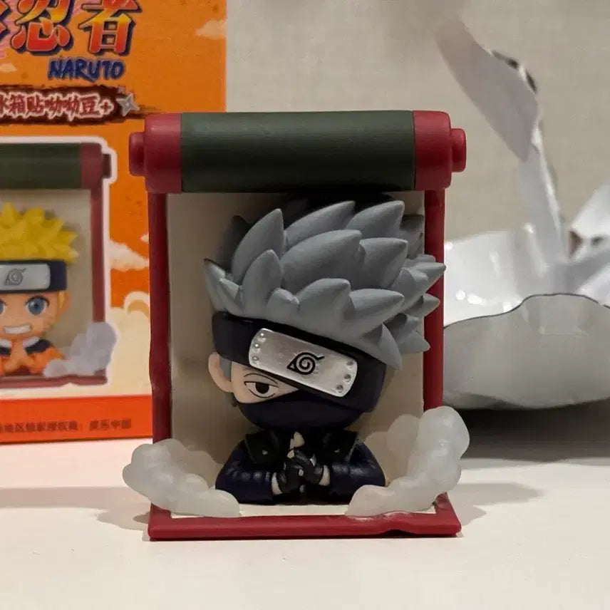 [BUNJANG] Naruto Kakashi Vision - Refrigerator Magnet Figure / 단순개봉)나루토 카카시 비전서 냉장고 자석 마그넷 피규어