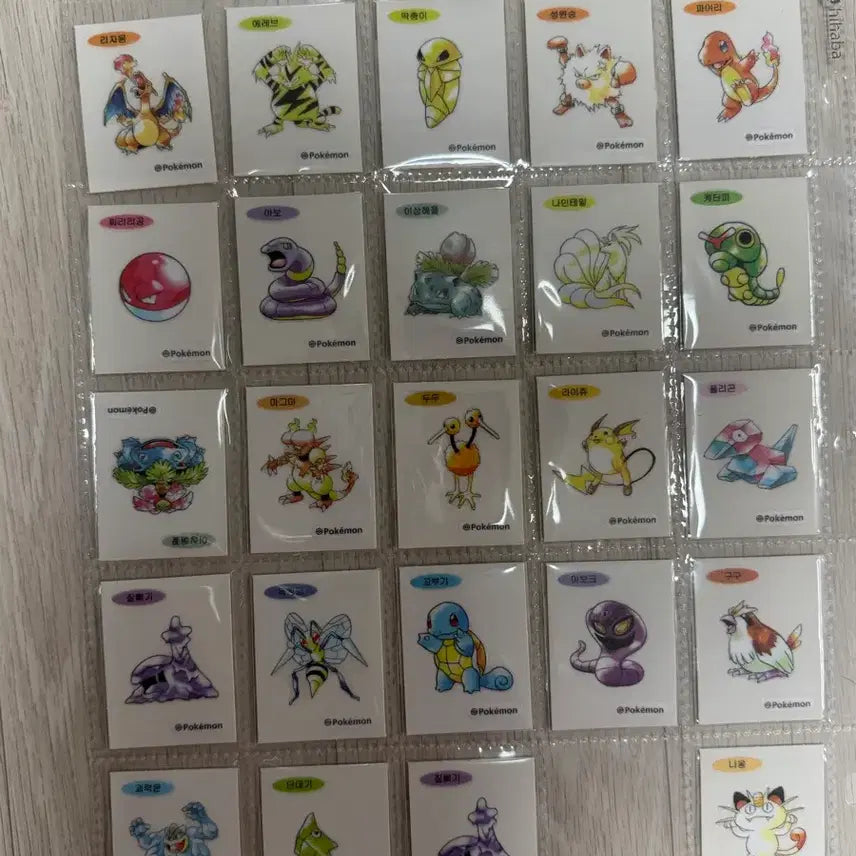 [BUNJANG] Pokemon 30th Anniversary Stickers / 포켓몬 30주년 띠부씰 교환 혹은 판매합니다.