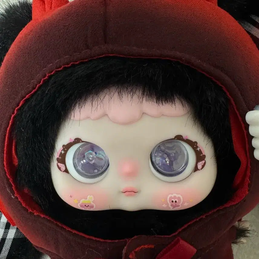 [BUNJANG] JiMoo Dark Red Cape 80 / 지이모 다크 빨강망토 80