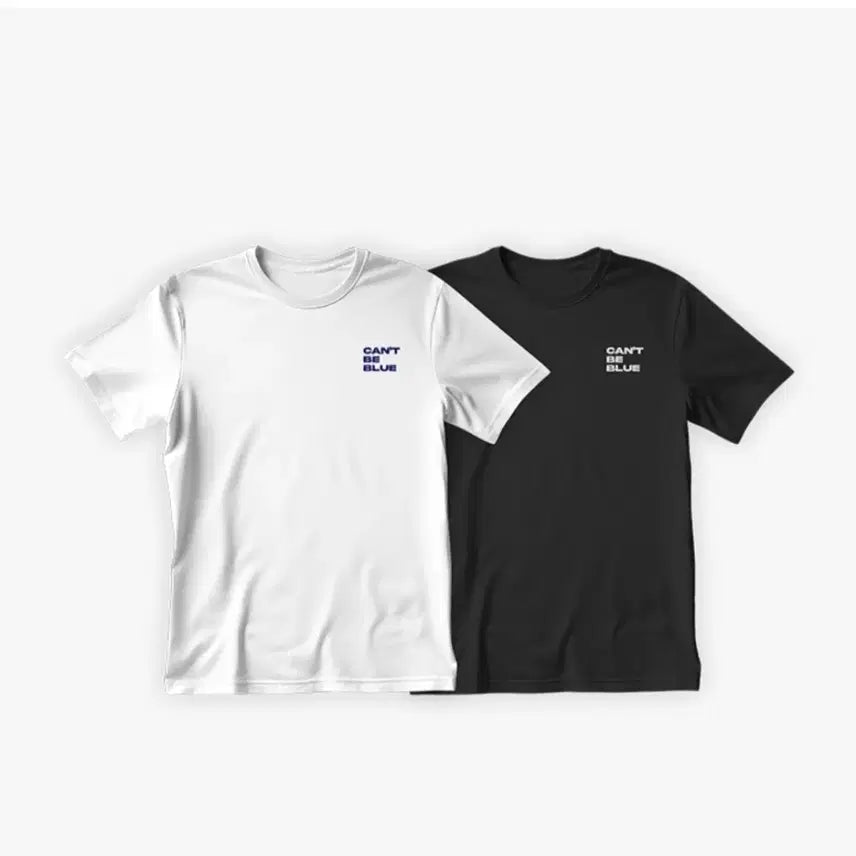 [BUNJANG] Cant Be Blue Official Logo T-Shirt White XL / 미개봉) 캔트비블루 공식 로고 티셔츠 XL