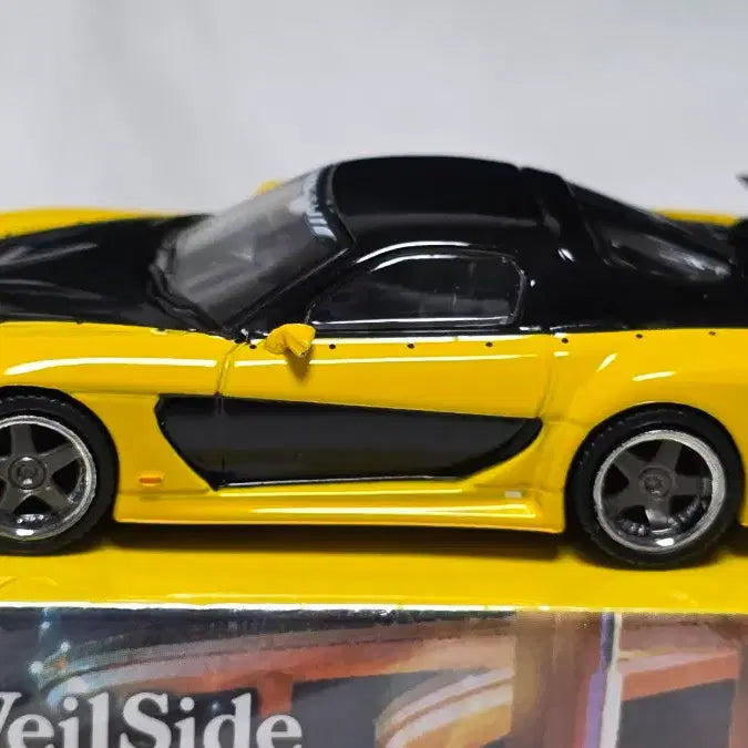 [BUNJANG] Tarmac Works Mazda RX-7 VeilSide Fortune 7 Yellow / 타막 마쯔다 RX-7 VeilSide Fortune7 옐로우