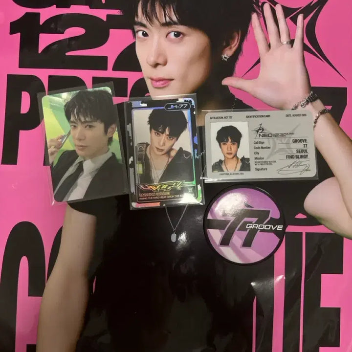 [BUNJANG] NCT127 Blingy Pop-Up Lucky Draw Photocard (Jaehyun) / 엔시티127 블링이 팝업 10만원 구매 특전 포카 재현 포스터 입장포카 아이디카드 양도 blingy nct127 call127
