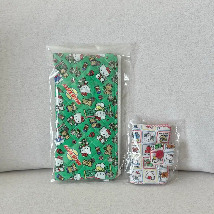 [BUNJANG] Jjaengyi Handmade Kitty Pen Pouch Card Wallet Bundle Set / 일괄) 쟁잉 키티 펜파우치 카드지갑 핸드메이드