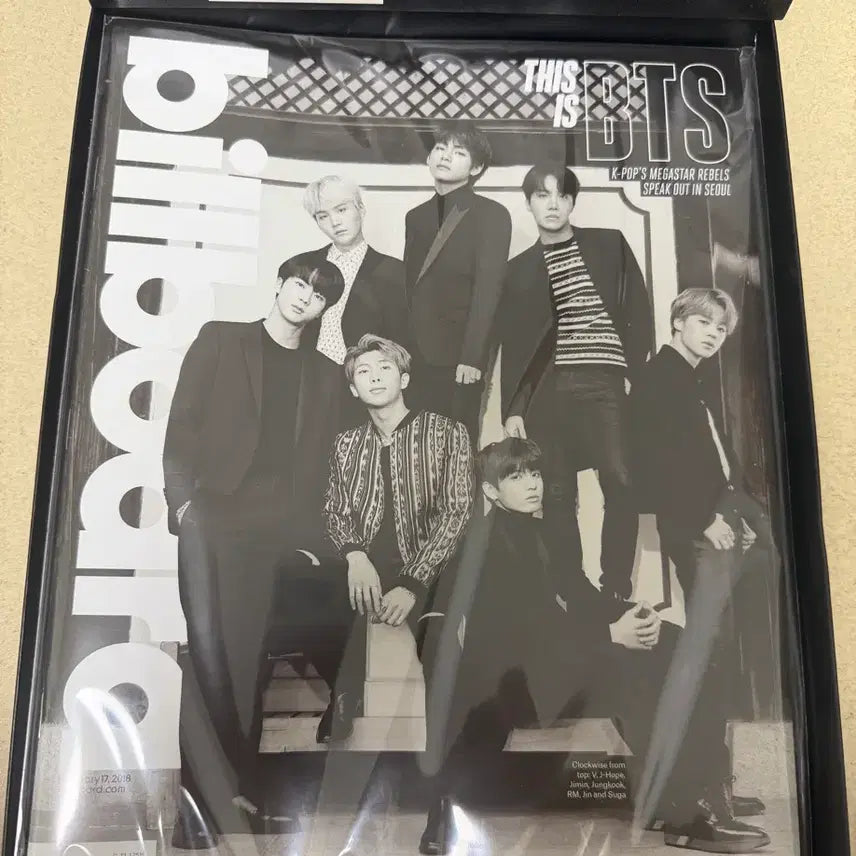 [BUNJANG] BTS Billboard Magazine / 방탄소년단 빌보드 Billboard 잡지