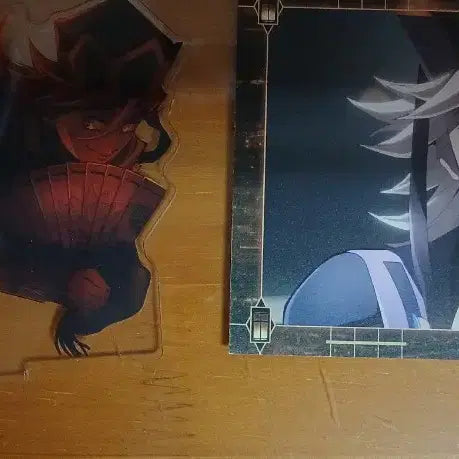[BUNJANG] Demon Slayer Doma Mugen Castle Acrylic Standee &amp; Postcard Set / 귀멸의 칼날 귀칼 도우마 무한성 아크릴 스탠드 엽서