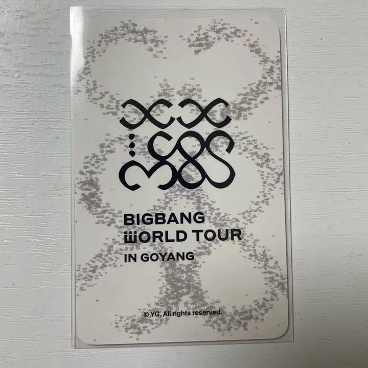 [BUNJANG] BIGBANG Daesung 20th Anniversary Concert Photocard / 빅뱅 콘서트 대성 포토카드 (새상품)