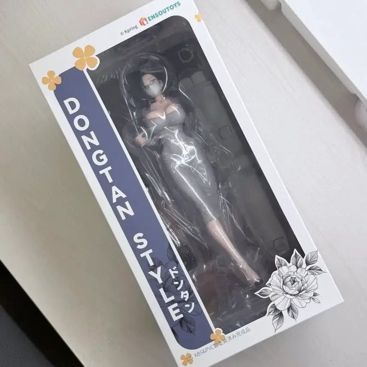 [BUNJANG] EnsoToys K-Pring Style Misilook Miso Princess Figure with Can Badge and Scroll Rod (Sealed) / 미개봉/특전 캔뱃지 족자봉포함 ) 엔소토이즈 K pring 동탄 스타일 미시룩 미소녀 피규어