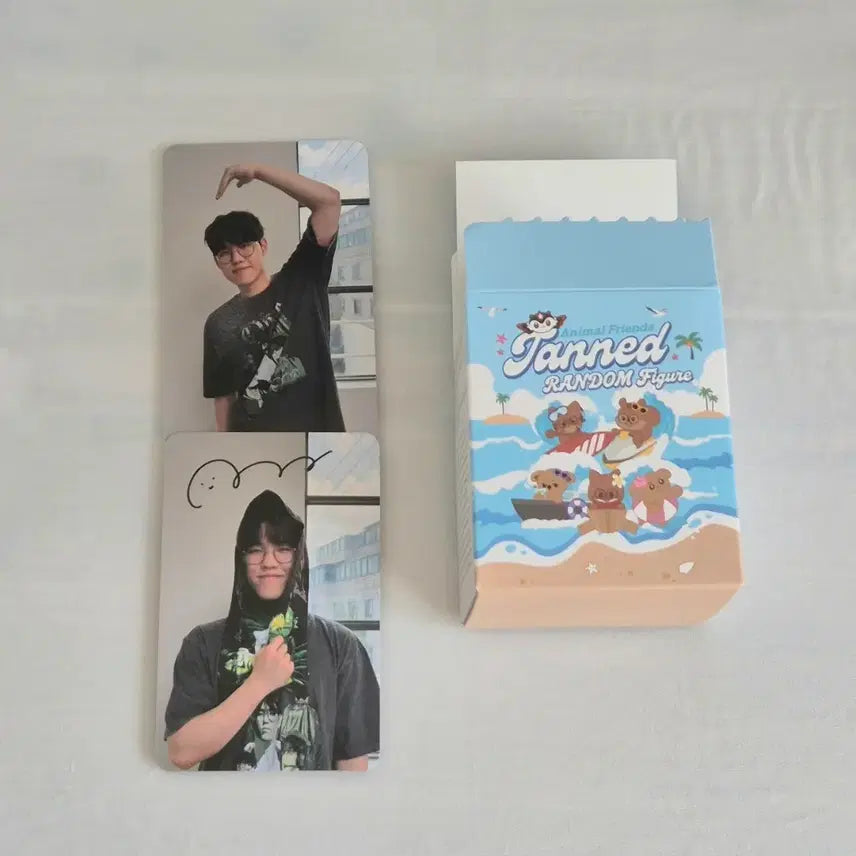 [BUNJANG] T1 Taron Animal Friends Random Figure Owner + Photocard Set / 티원 홈그라운드 탠 애니멀프렌즈 랜덤 피규어 오너 + 포카 양도판매