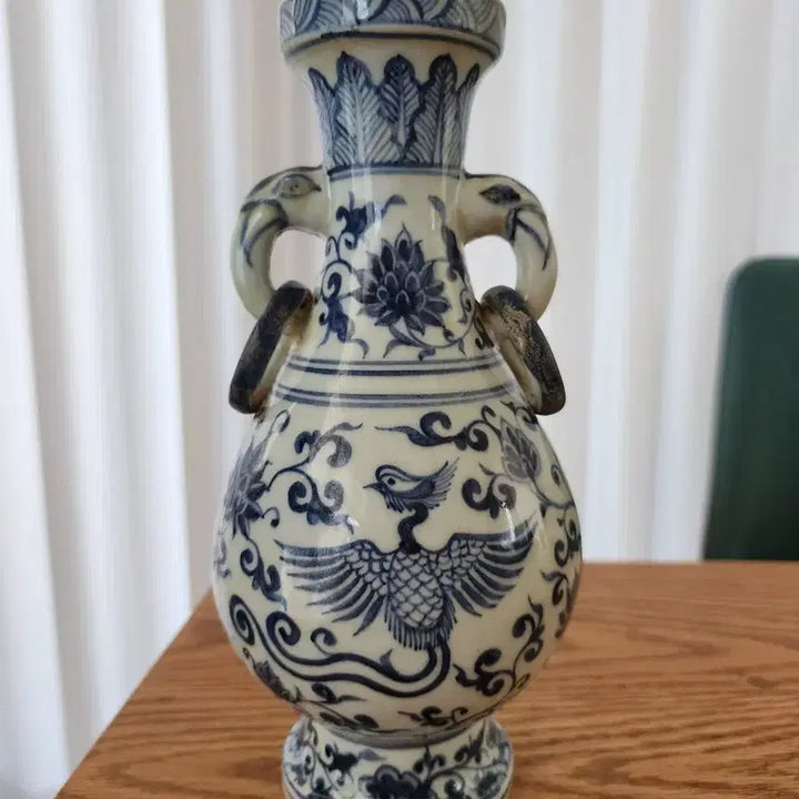 [BUNJANG] Blue and White Porcelain Twin Vase / 청화쌍이병
