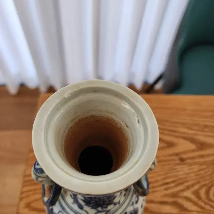 [BUNJANG] Blue and White Porcelain Twin Vase / 청화쌍이병