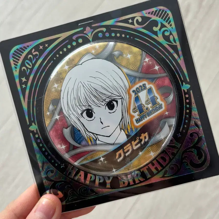 [BUNJANG] Hunter x Hunter Kurapika Birthday Can Badge / 헌터헌터 크라피카 2025 생일 캔뱃지