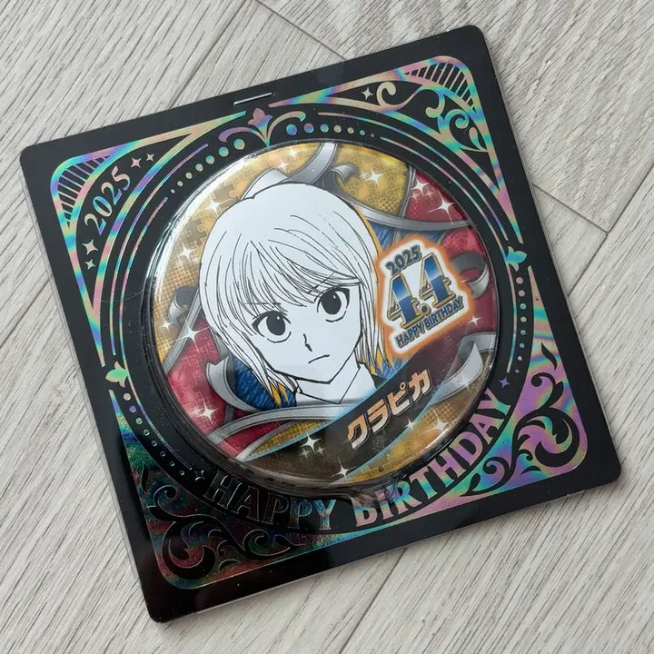 [BUNJANG] Hunter x Hunter Kurapika Birthday Can Badge / 헌터헌터 크라피카 2025 생일 캔뱃지
