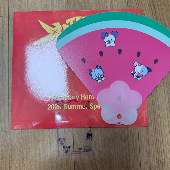 [BUNJANG] Xdinary Heroes XH Summer Concert First Day Admission Gift Fan Transparent Photocard / 엑스디너리히어로즈 엑디즈 썸머콘 콘서트 첫콘 입장기프트 부채 투명포카