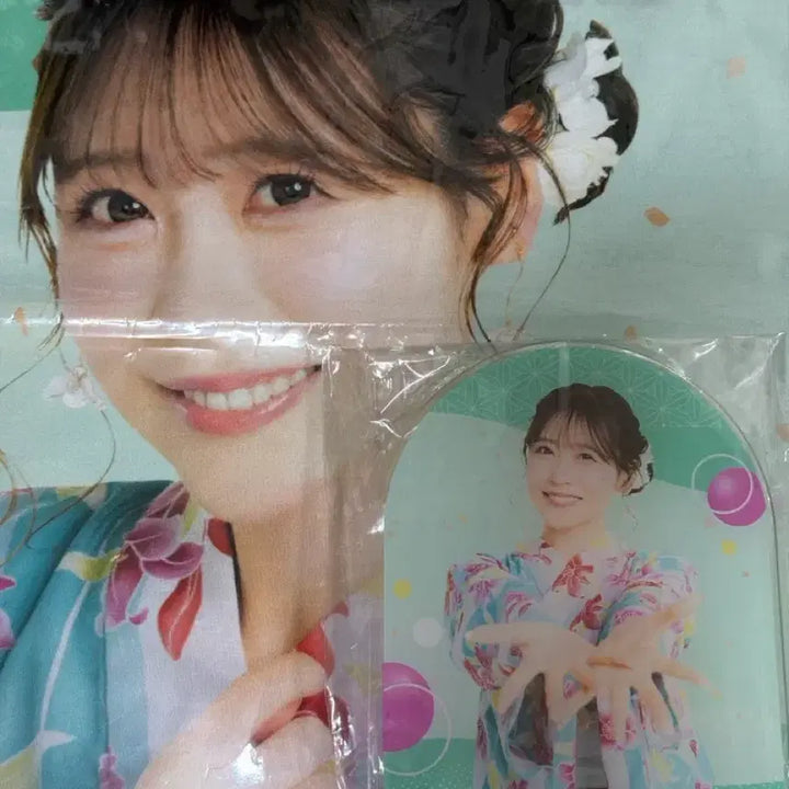 [BUNJANG] Fruits Zippei Sakurai Yui Voice Acrylic Panel / 후르츠지퍼 사쿠라이 유이 보이스 아크릴판넬+테누구이 세트