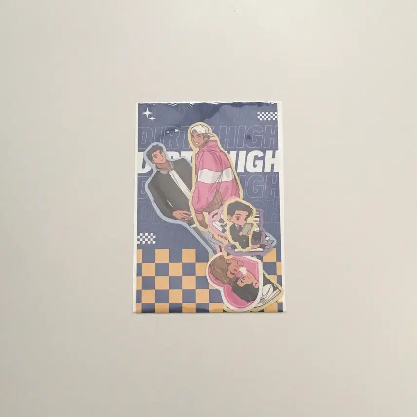[BUNJANG] Dirty High Removable Stickers / 더티 하이 리무버블 스티커
