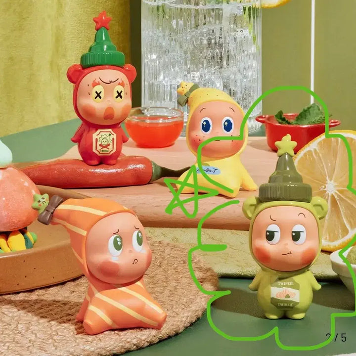 [BUNJANG] Pop Mart Twinkle Twinkle Little Star "My Own Flavor Combination" Series Mustard Figure / 팝마트 트윙클 트윙클 작은별 나만의맛조합 피규어 머스타드