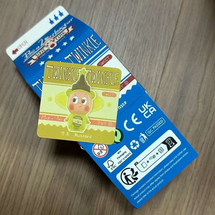 [BUNJANG] Pop Mart Twinkle Twinkle Little Star "My Own Flavor Combination" Series Mustard Figure / 팝마트 트윙클 트윙클 작은별 나만의맛조합 피규어 머스타드
