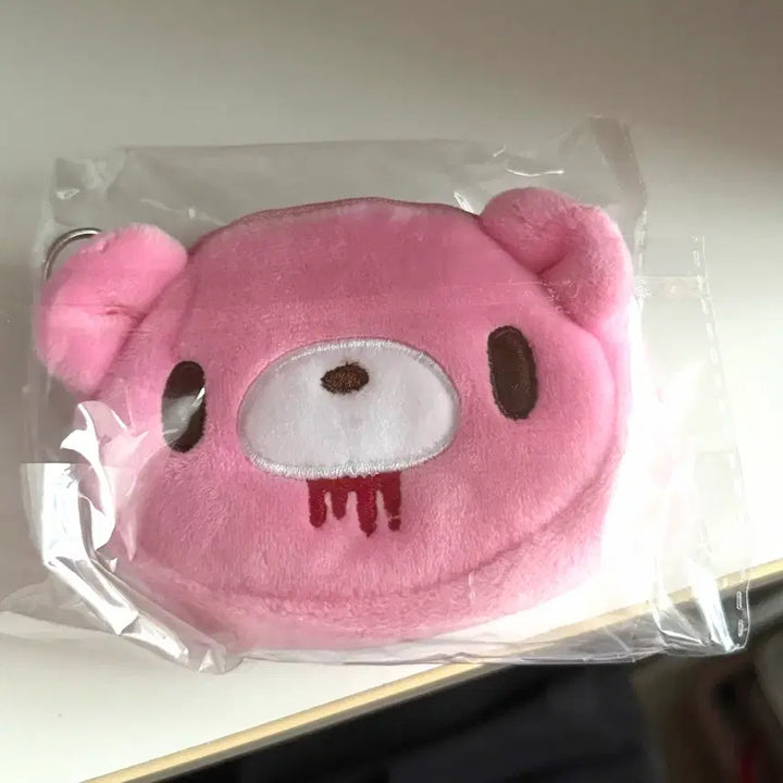 [BUNJANG] Gloomy Bear Pop-Up Pouch Pink / 글루미 베어 팝업 파우치 핑크