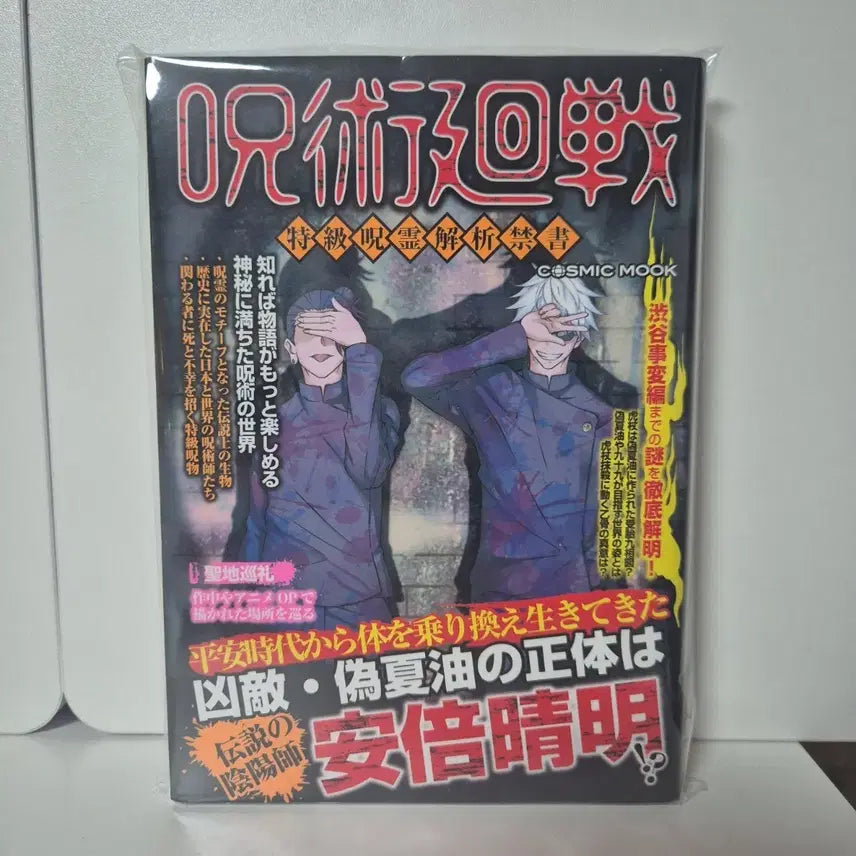 [BUNJANG] Jujutsu Kaisen Special Grade Cursed Spirit Interpretation Forbidden Book Gojo Geto Cover Fan Made Manga / 주술회전 특급 주령 해석 금서 고죠 게토 표지 만화 회지