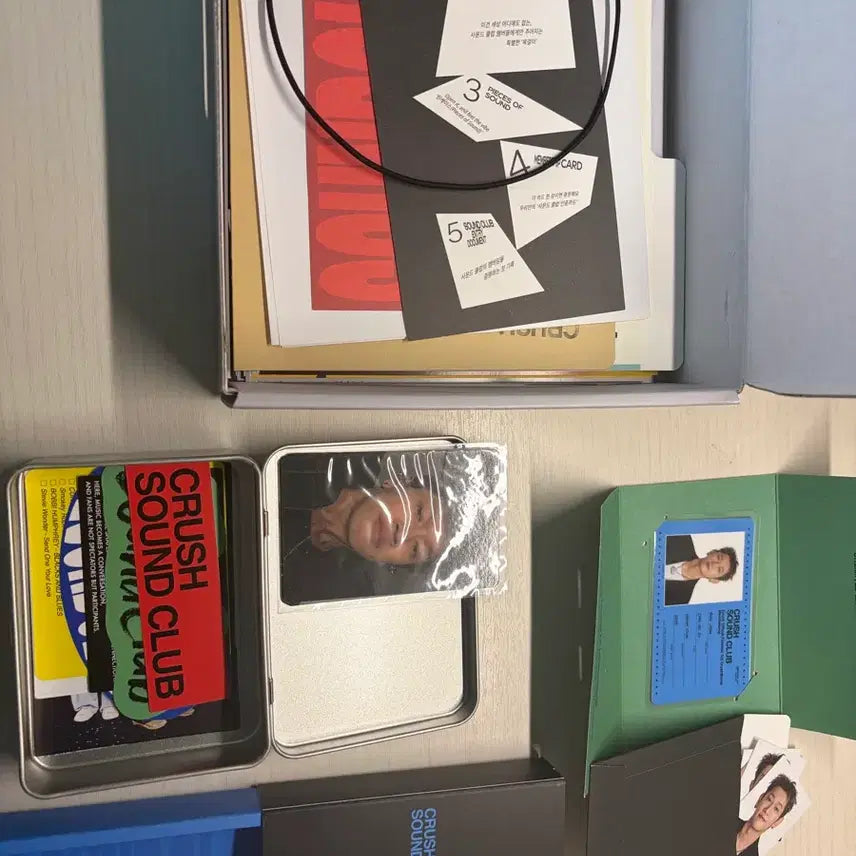 [BUNJANG] CRUSH SOUND CLUB Membership Archive Box / CRUSH SOUND CLUB 멤버십 아카이브 박스