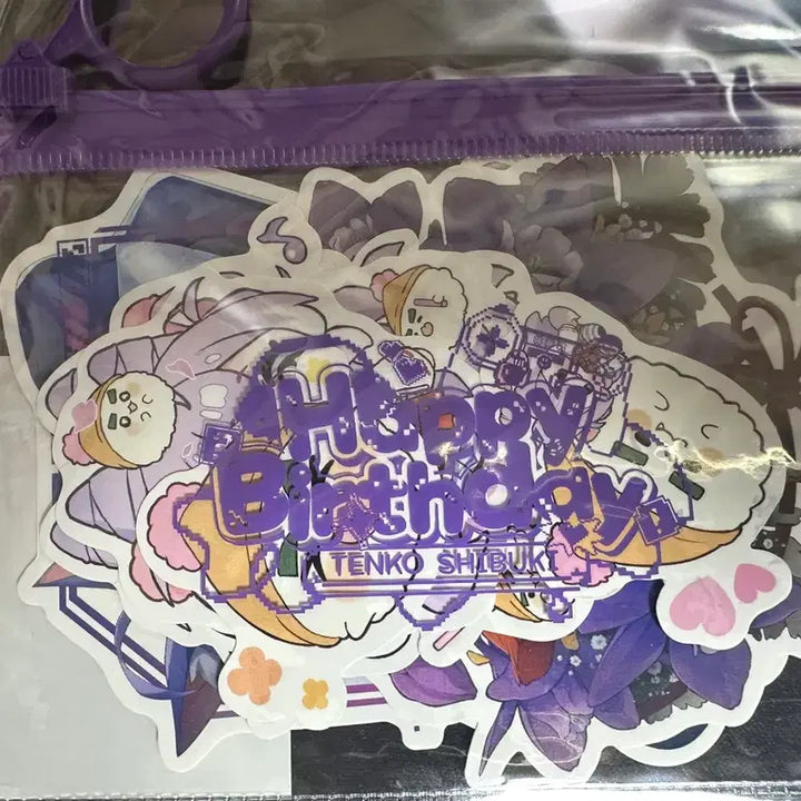 [BUNJANG] Shibuki Birthday Sticker Pack / 시부키 생일 스티커팩