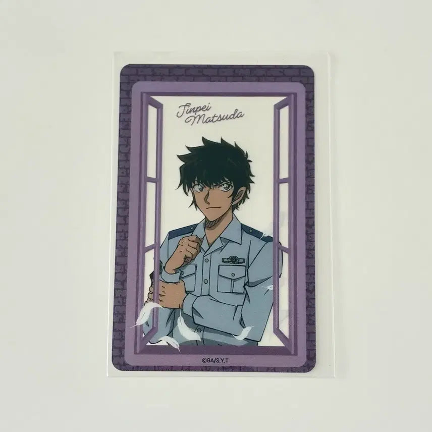 [BUNJANG] Detective Conan Matsuda Jinpei Translucent Photocard Highway of Angels Pop-up Limited Edition / 명탐정코난 팝업 특전 마츠다 진페이 투명포카 하이웨이의타천사 팝업 코난 더현대