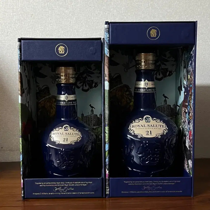 [BUNJANG] Royal Salute 21 Year Old Empty Bottle / 로얄 살루트 21년 공병