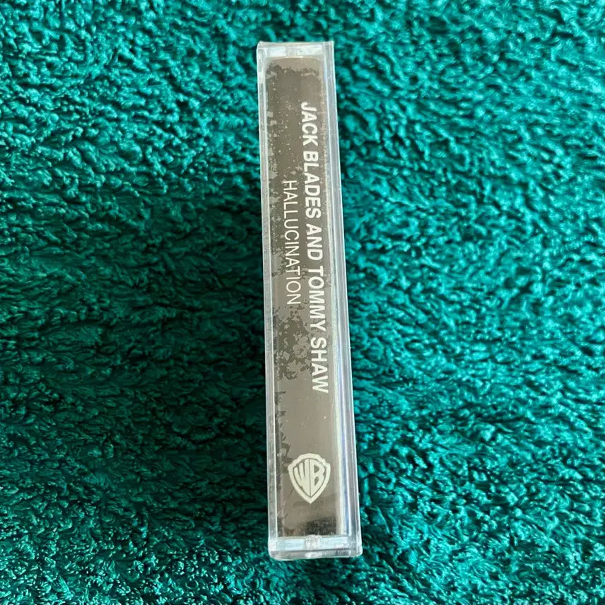 [BUNJANG] Jack Blaze x Tommy Shaw 90s Collaboration "Hallucination" Licensed Cassette Tape (Sealed) / 90년대 잭 블레이즈 x 토미 쇼 협업 쇼 블레이즈 Hallucination 국내 라이센스 미개봉 카세트테이프