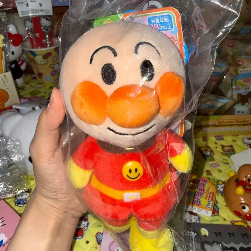 [BUNJANG] Authentic Japanese Anpanman Plush / 일본정품 호빵맨 인형