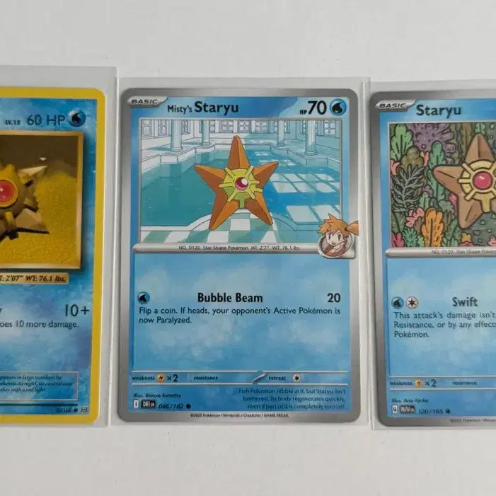 [BUNJANG] Pokemon Staryu (North American Version) Trading Card / 포켓몬카드 별가사리 (북미판)