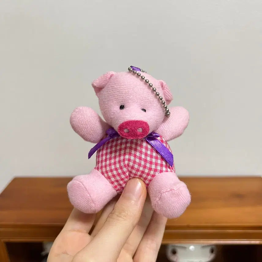 [BUNJANG] Vintage Animal Charm Set - Cat, Pig, Dog / [세트]빈티지 동물 인형 키링 고양이 돼지 강아지