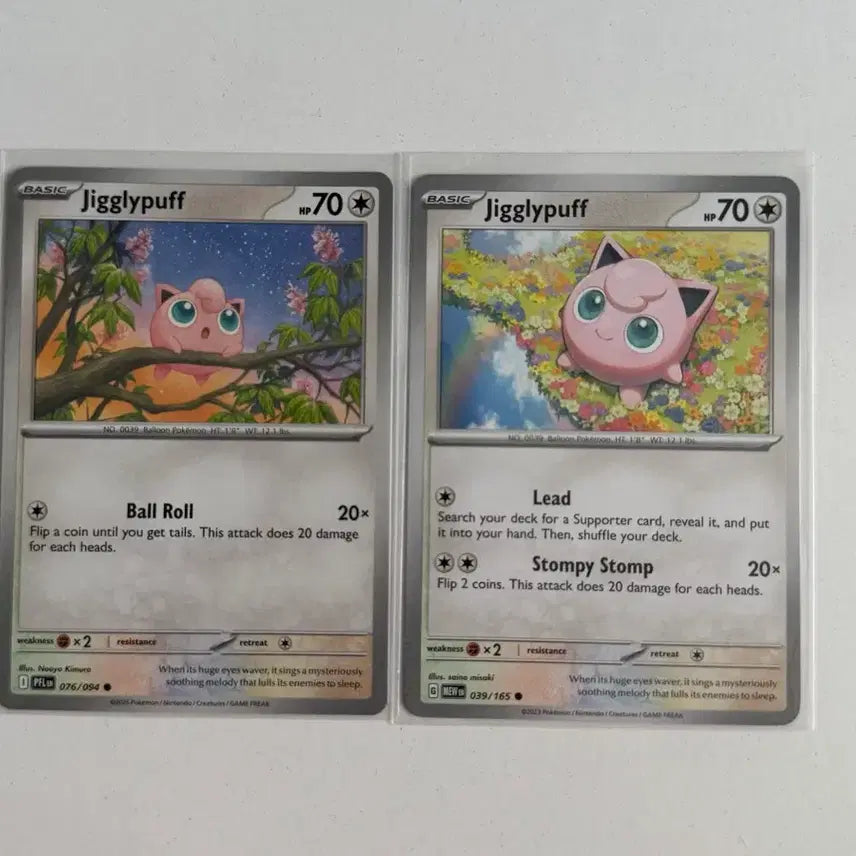 [BUNJANG] Pokemon Jigglypuff (North American Version) Trading Card / 포켓몬카드 푸린 (북미판)