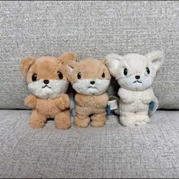 [BUNJANG] Fennec Fox Sand Sitting Standing Star 8cm Keyring Doll / 사막여우 모래 시팅 스탠딩 별 스탠딩 8 cm 키링인형