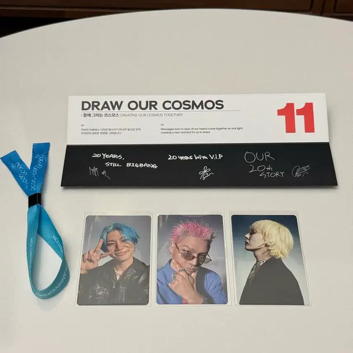 [BUNJANG] BIGBANG 20th Anniversary Cosmos Media Exhibition Photocard Set / 코스모스 빅뱅 20주년 기념 미디어 전시회 포토카드