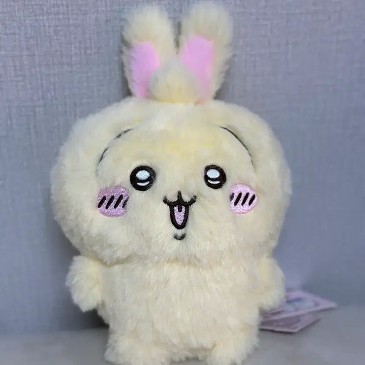 [BUNJANG] Chiikawa Apple Hairstyle Fluffy Plush (Usagi) / 치이카와 우사기 사과머리 털복숭이 중형 인형