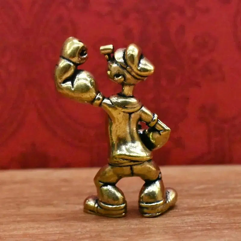 [BUNJANG] Popeye Sculpture Brass Collectible / 소장용 수집품 황동제작 뽀빠이 조각상 1점 드립니다