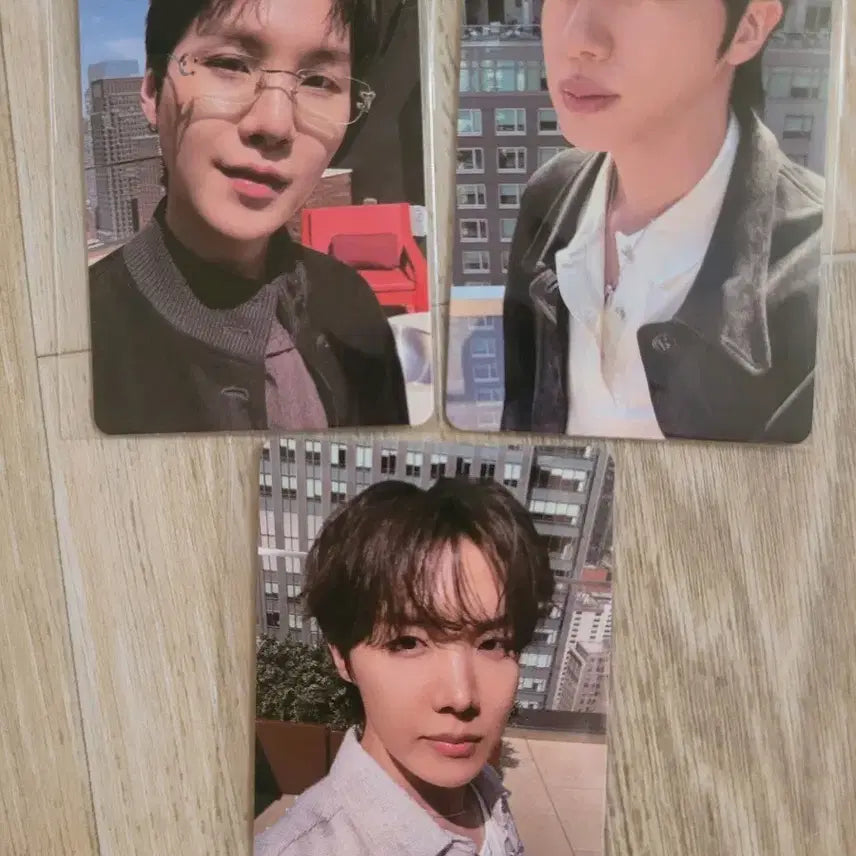 [BUNJANG] BTS Jin, Suga, J-Hope Europe Lucky Draw Bundle Set Photocard / 방탄아리랑 진슈가.제이홉유럽럭드일괄