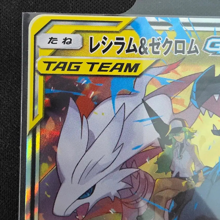 [BUNJANG] Reshiram &amp; Zekrom Tag Team GX RR 036/049 SM11b Japanese / [일판] [등급용] 레시라무&amp;제크로무 태그팀