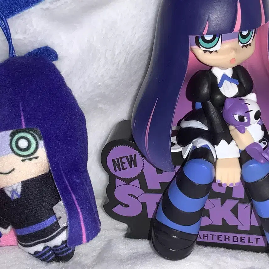 [BUNJANG] Panty &amp; Stocking Nui Figure Bundle Set / 팬스가 스타킹 누이 피규어 일괄
