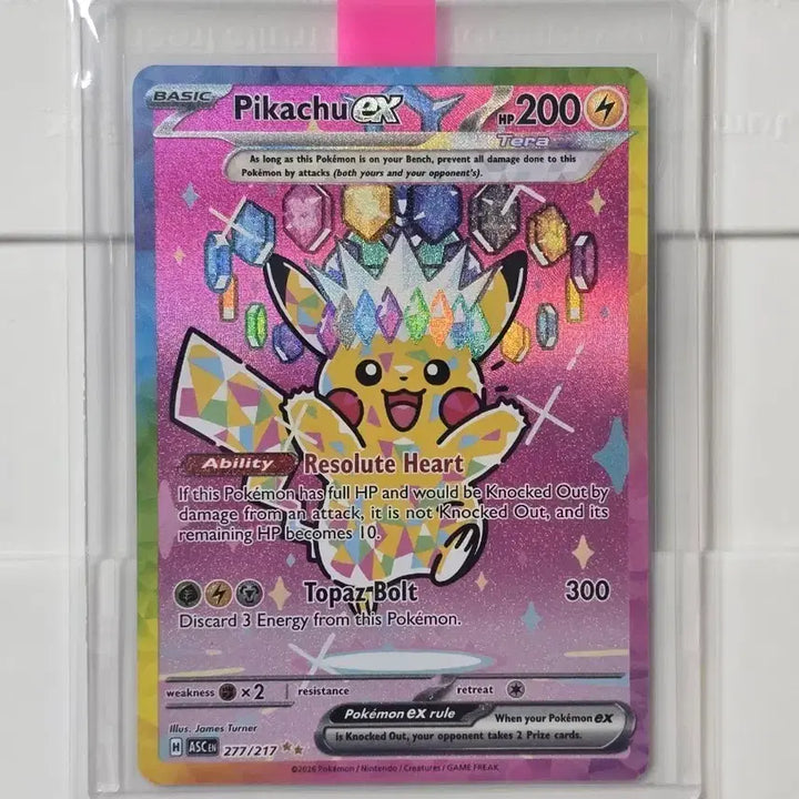 [BUNJANG] Pokemon Card Ascended Heroes Pikachu SAR SIR North America / 포켓몬카드 어센디드 히어로즈 피카츄 sar sir 북미