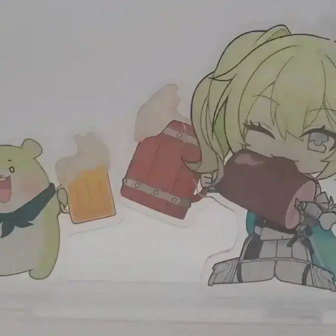 [BUNJANG] Stellive Rico Shaking Acrylic Stand / 스텔라이브 리코 흔들 아크릴