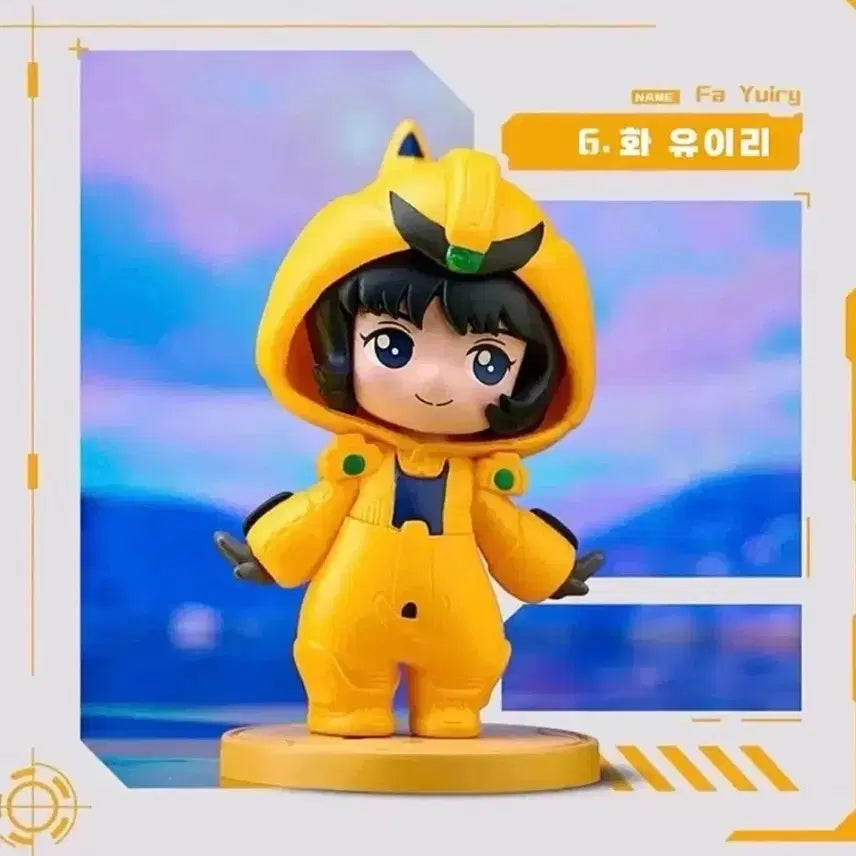[BUNJANG] Gundam Pajamas Yui Figure / 건담 파자마즈 화 유이리