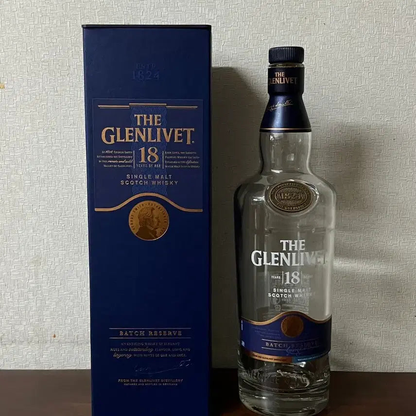 [BUNJANG] The Glenlivet 18 Year Old Empty Bottle / 더 글렌리벳 18년 공병