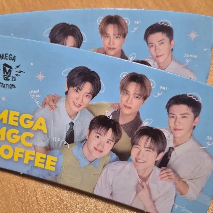 [BUNJANG] EXO Mega Coffee Office Survival Photocard Bundle Set / (일괄) 엑소 메가 커피 오피스 생존 포토카드 컵홀더