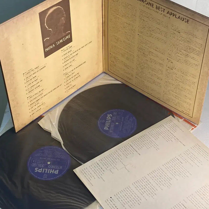 [BUNJANG] Nina Simone Best Applause (2LP) Jazz Vinyl Record / (수입중고LP-재즈보컬) Nina Simone -Best Applause(2LP)