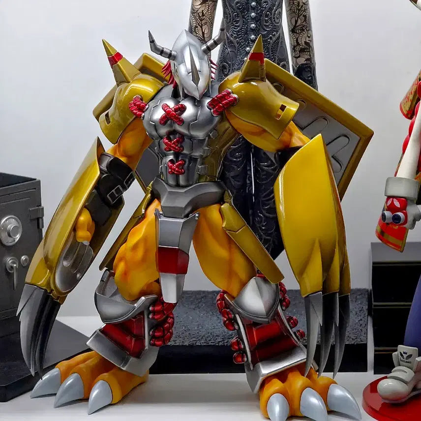 [BUNJANG] Miman Wargreymon Resin Figure (Opened) / 9월 달 까지만 판매 miman 워그레이몬 레진 피규어 개봉양품 팝니다